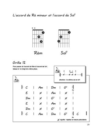 Guitare Rythmique 1 - Accords de Base - Michiel Merkies - Partition